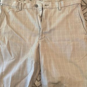 Haggar size 36 golf shorts with elastic waist